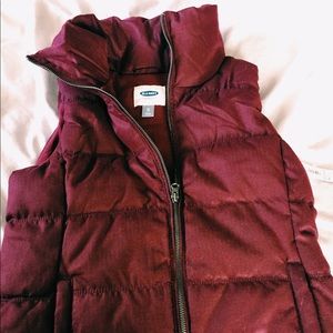 - Old Navy Maroon Vest
